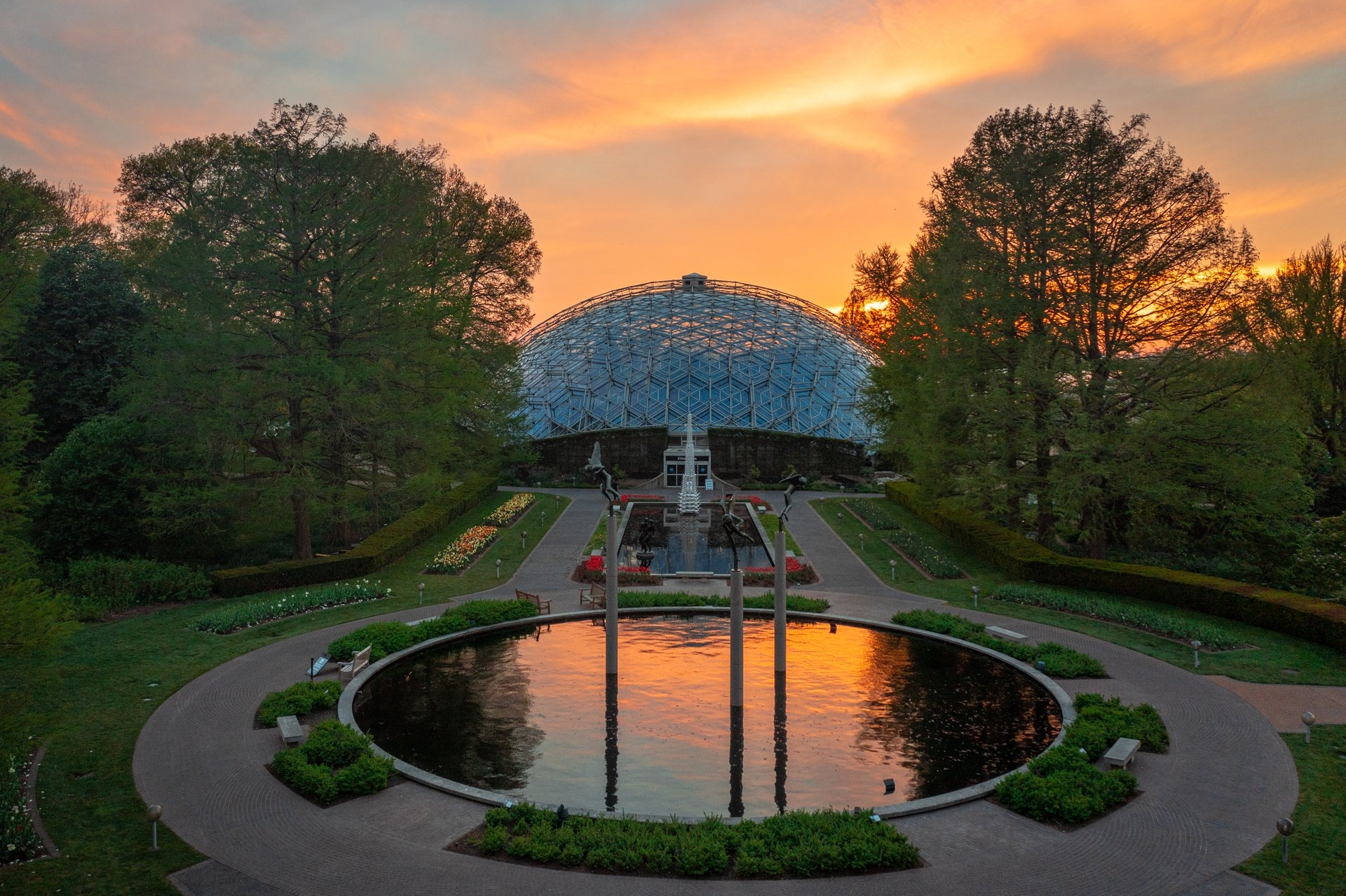 St Louis Botanical Garden MI Image By VisitMO.com Owned copy