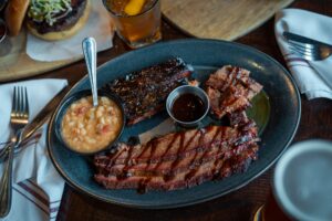 Dinner at Q39 BBQ in Kansas City