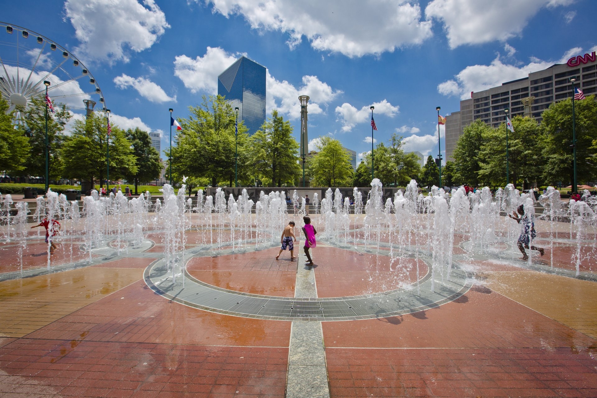 Atlanta Centennial Park GA Image By Expore Georgia Tourism