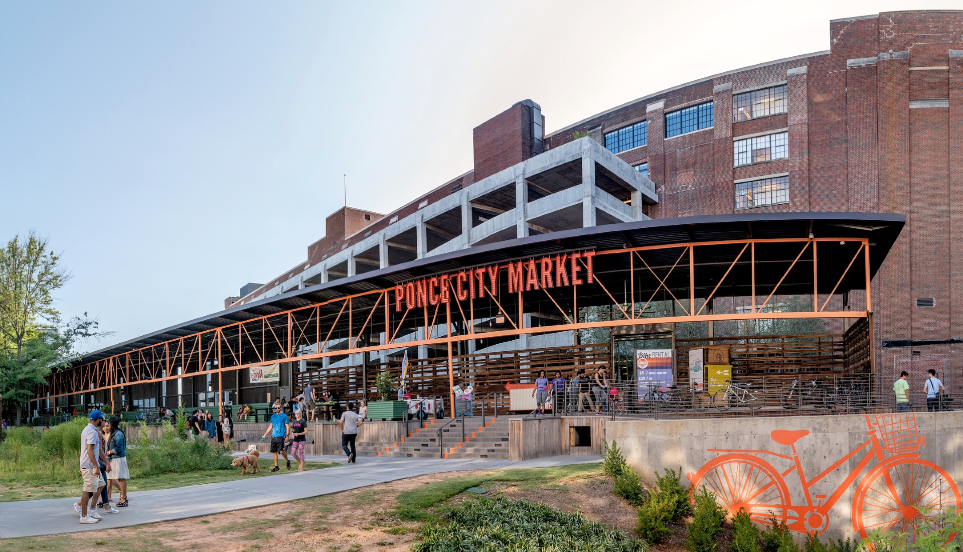 Atlanta Midtown Ponce City Market Entrance