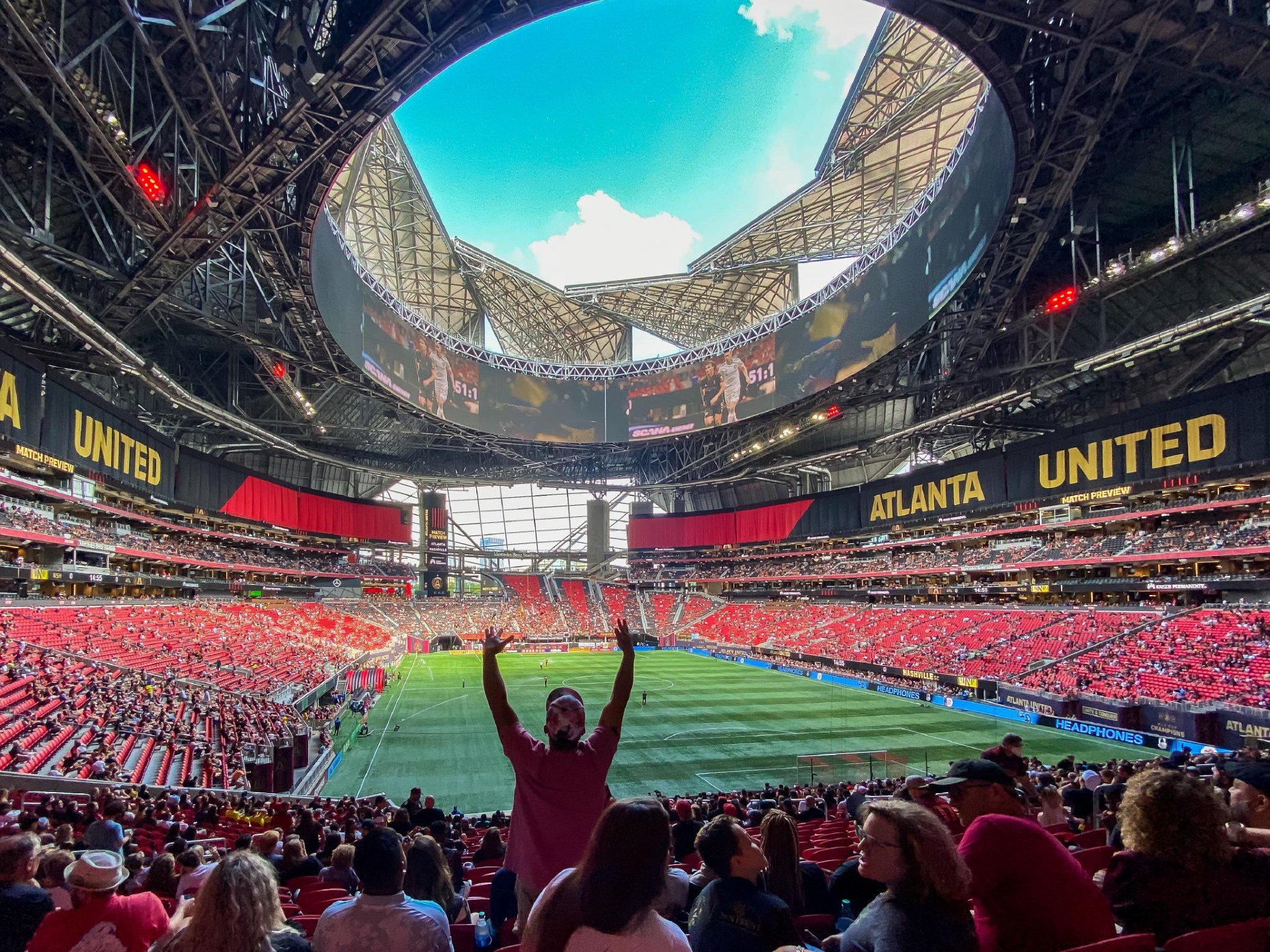 Atlanta United Soccer Mercedes Benz Stadium Photo Credit ACVB Marketing Melissa McAlpine