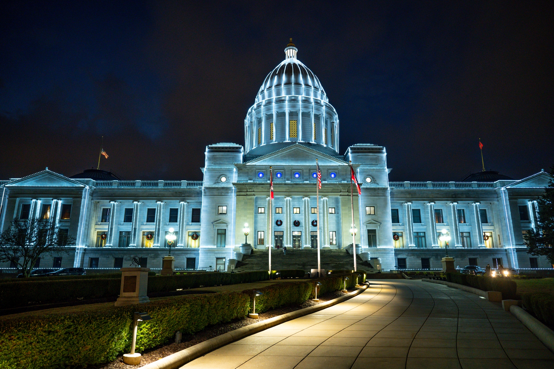 20211214 StateCapitol HolidayLights Little Rock AK Image By Arkansas The Natural State Tourism Board