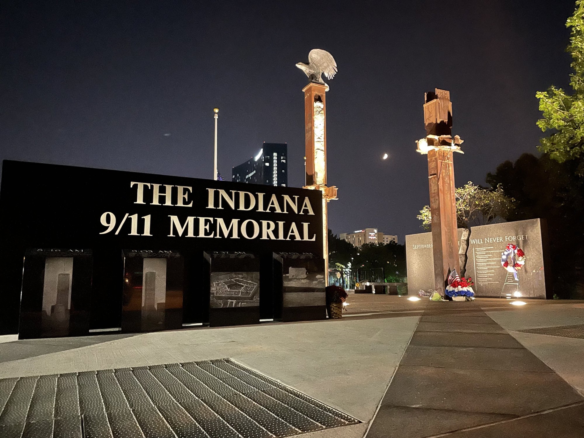 911 Memorial in Indiana Image by Indiana Destination Developement