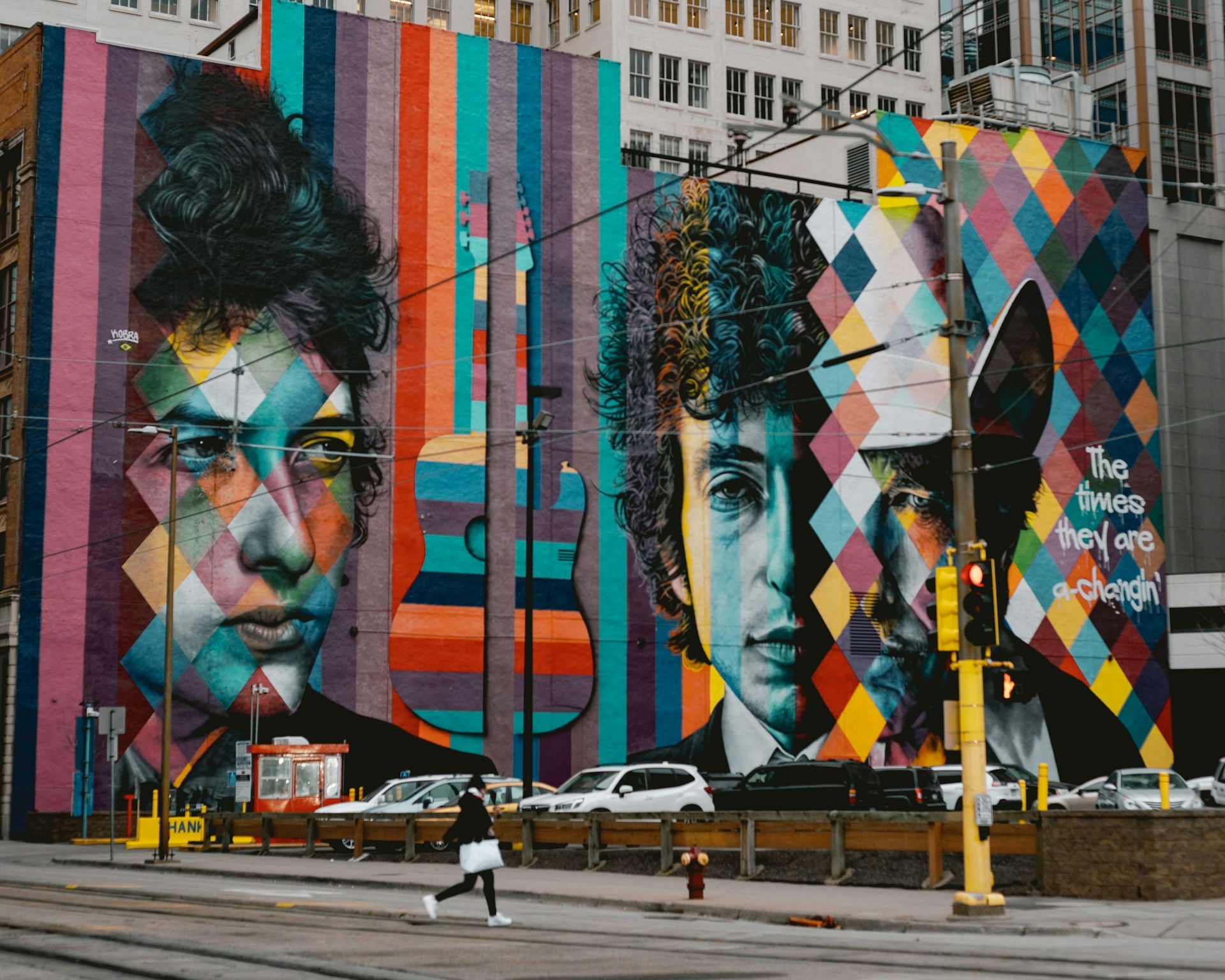 Bob Dylan Mural South 5th Street Minneapolis MN Image By weston m unsplash
