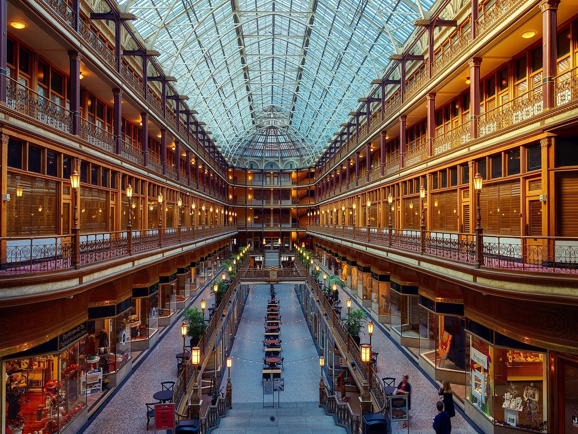Cleveland Arcade Downtown OH Image By Pixabay Free to use 4