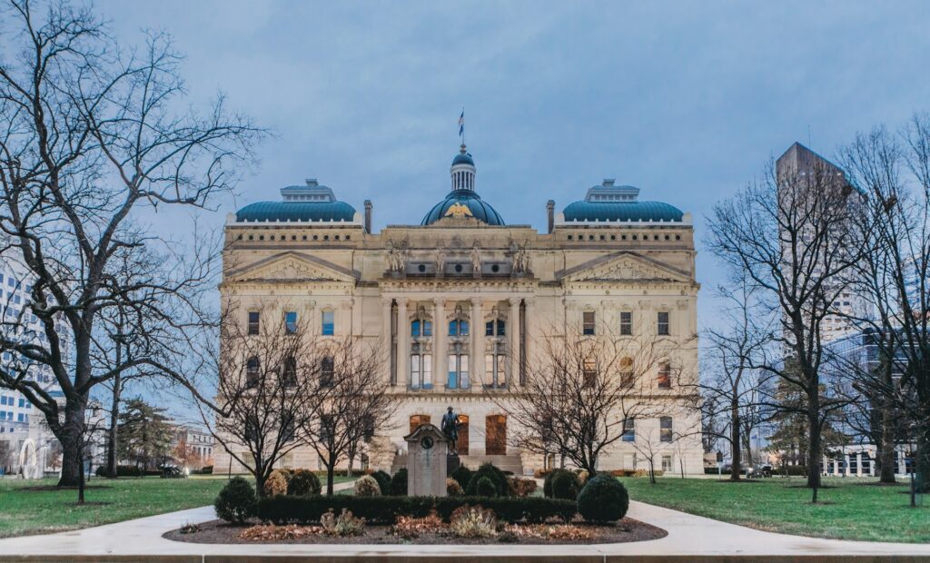 Indiana State House West Washington Street Indianapolis IN USA Imgag By steven van elk unsplash e1743306106599