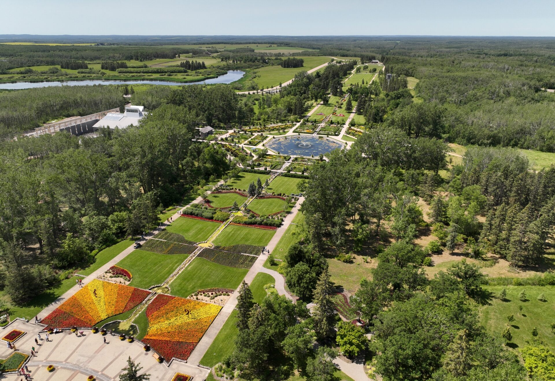 International Peace Garden ND Image By North Dakota Be Legendary DJI 0903 e1740985119944