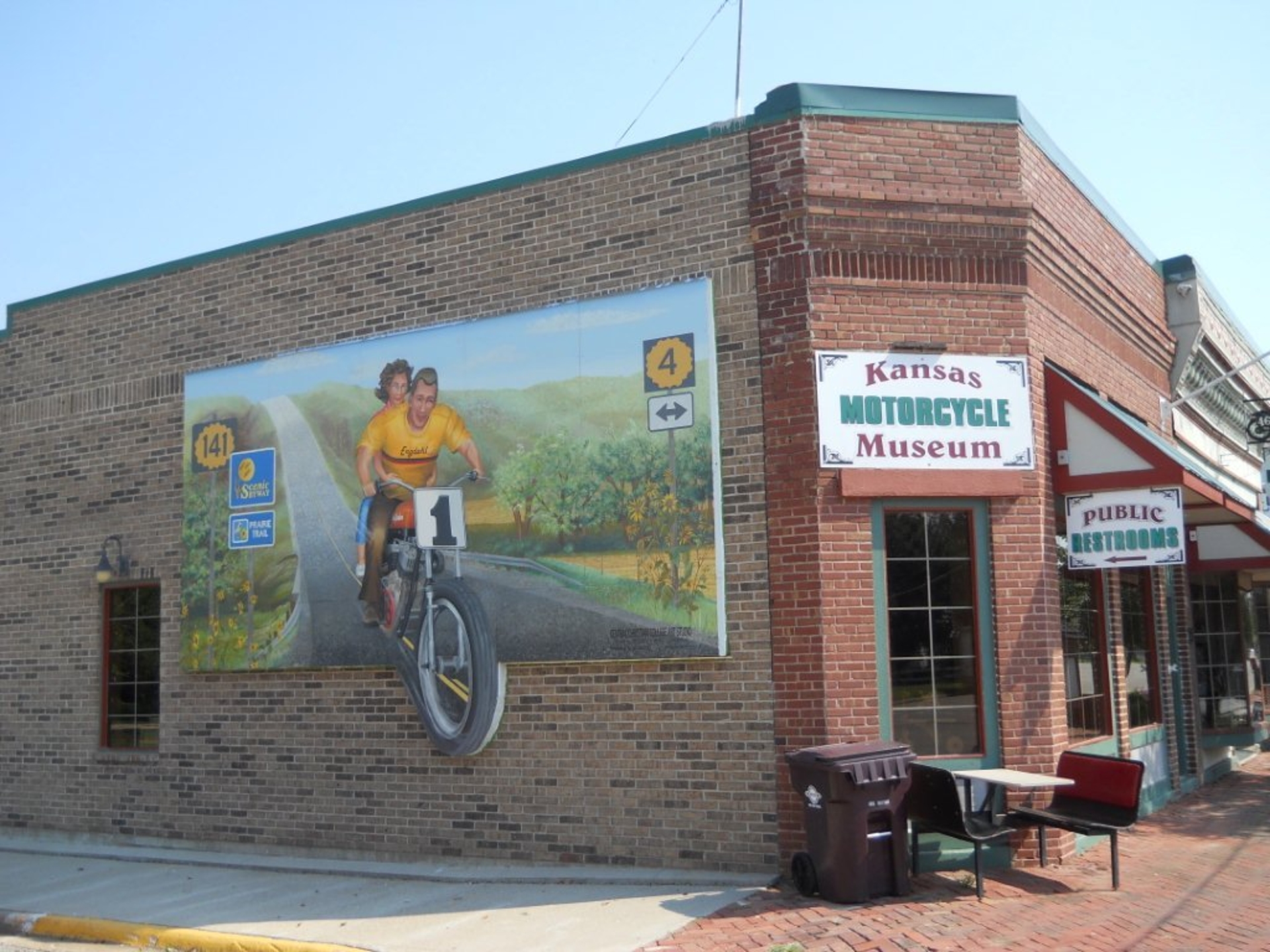 Kansas Motorcycle Museum Kansas Image By Kansas State Museum