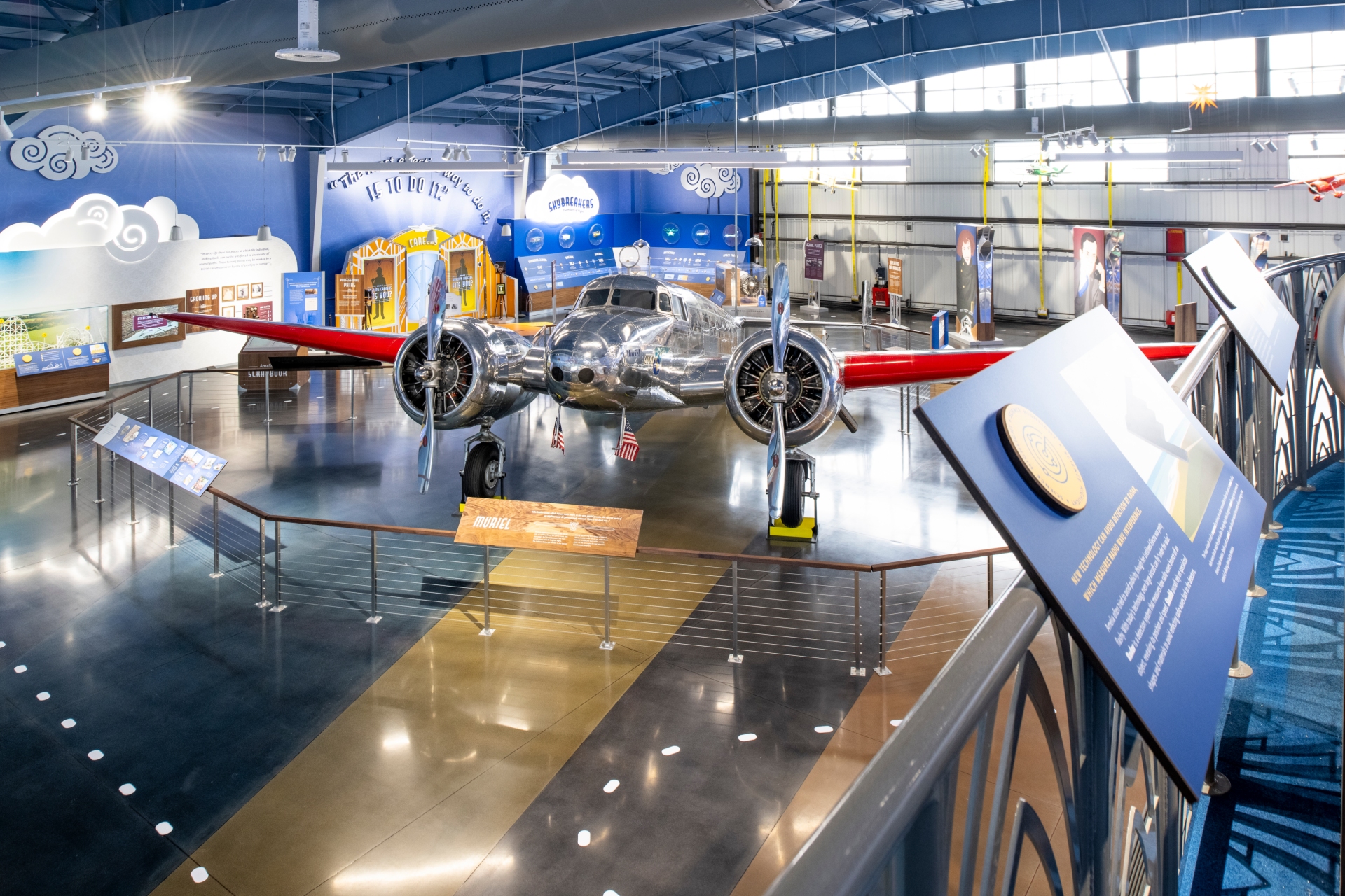 MURIEL Lockheed Electra 10 E Amelia Earhart Hangar Museum Credit Travel Kansas