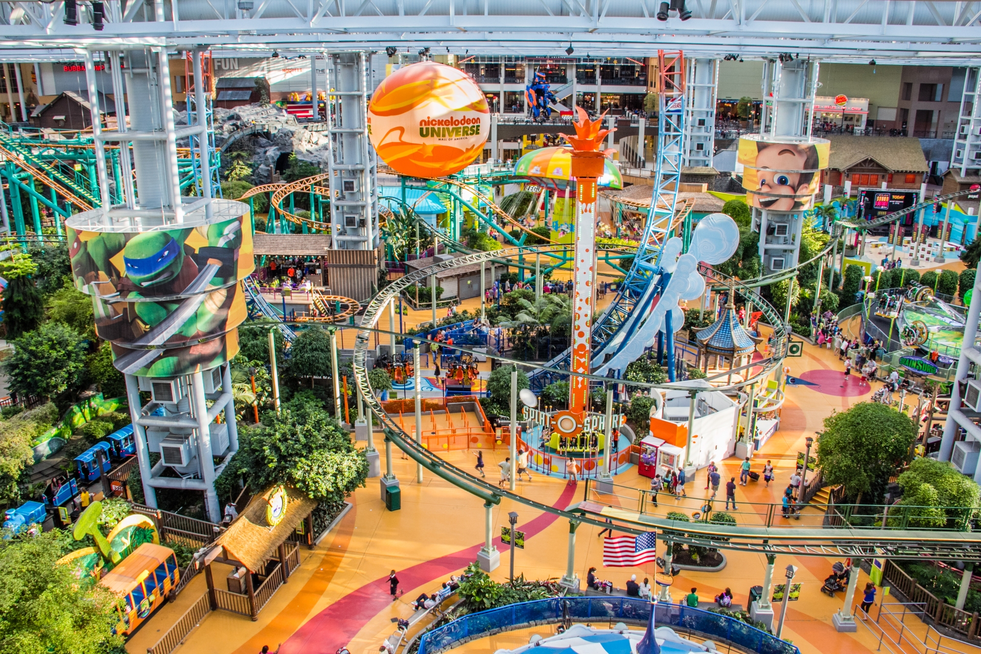 Mall of America Nickelodeon Universe MN Credit Explore Minnesota