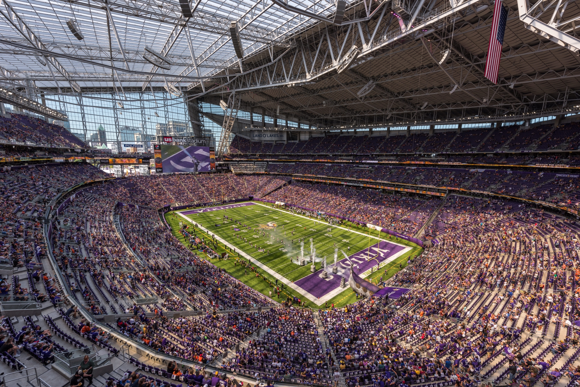 Minnesota Vikings Stadium Image Courtesy of the Minnesota Vikings Explore Minnesota