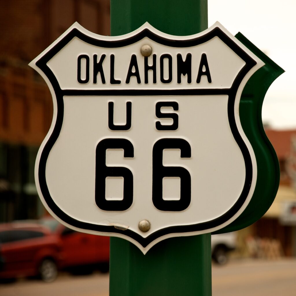 Oklahoma Route 66 sign Oklahoma Image By Travel Oklahoma Canuckiwi e1741927027463