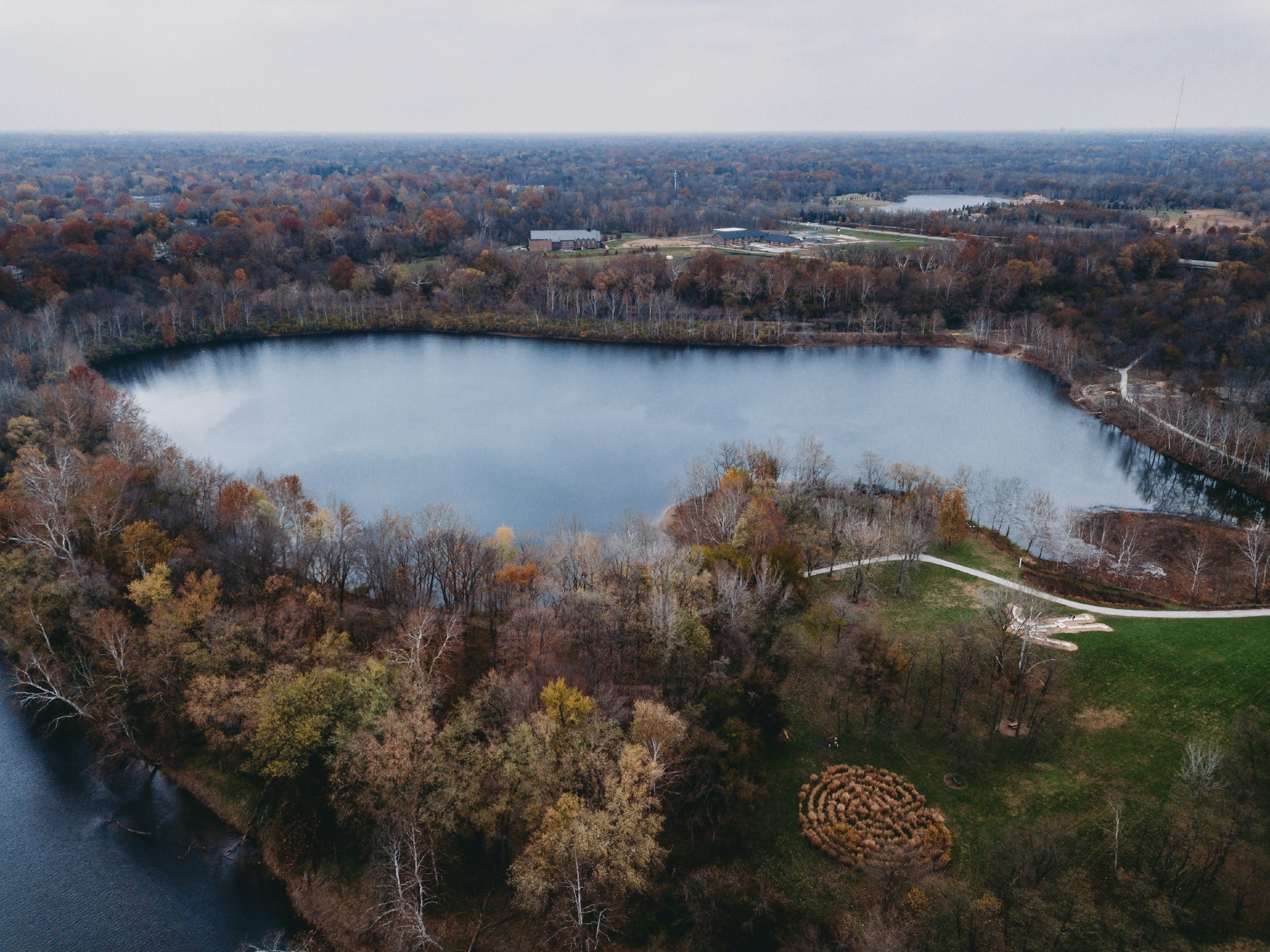 Pond at the Virginia B. Fairbanks Art Nature Park Indianapolis IN Image By steven van elk unsplash