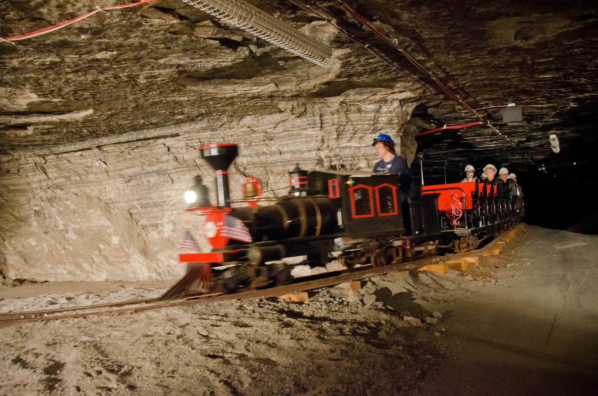 Strataca Underground Salt Mine Image By Kansas State Museum