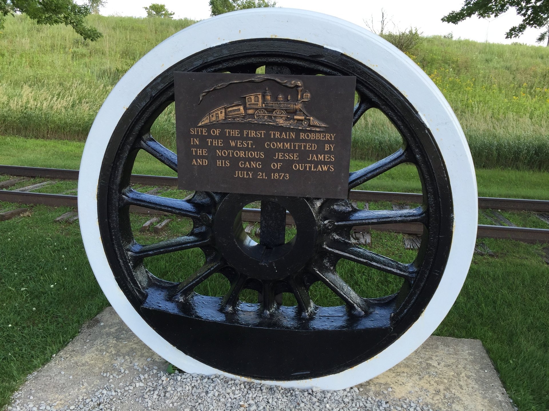 White Pole Road Jessie James Adair KTitus Image By Travel Iowa