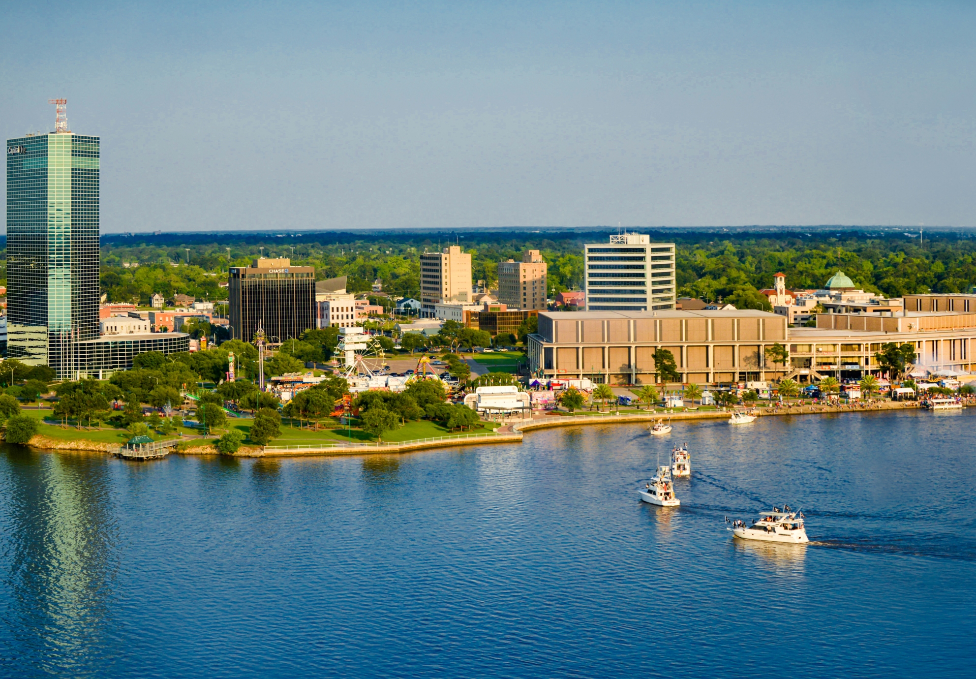 Lake Charles Louisana Lake Front Lake Charles Image By South West Louisana CVB The Tour Operator