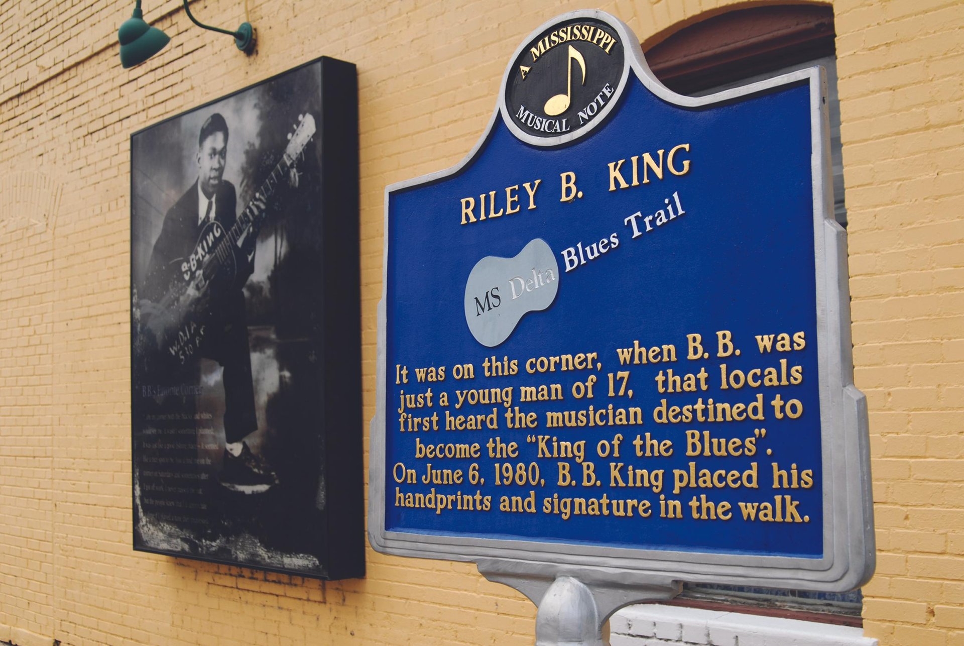 Mississippi Blues Trail - B.B. King Blues Marker