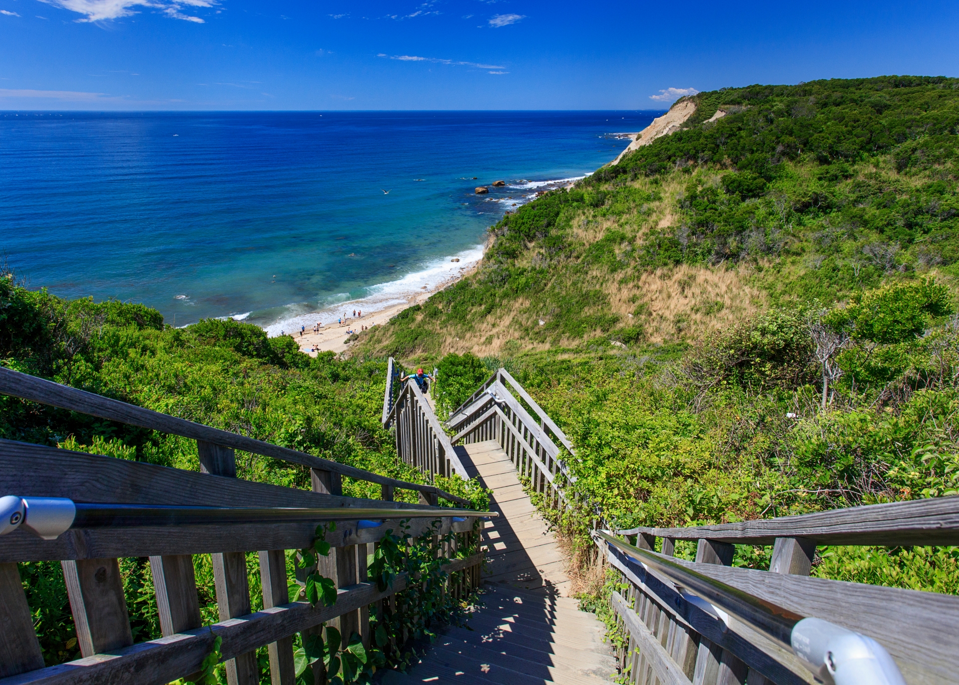 Mohegan Bluffs Block Island Credit Rhode island Commerce Corporation