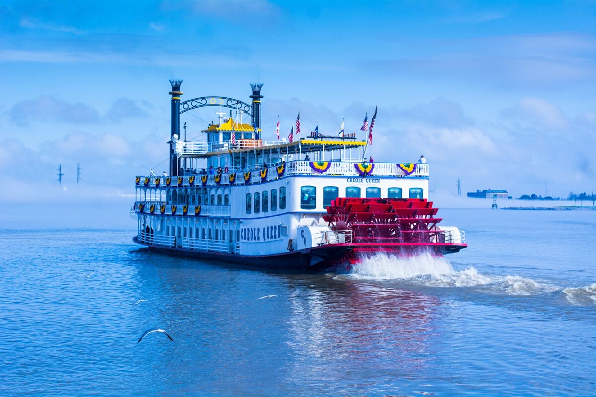 Paddlewheeler Creole Queen Cruise New Orleans Image by Go City Pass