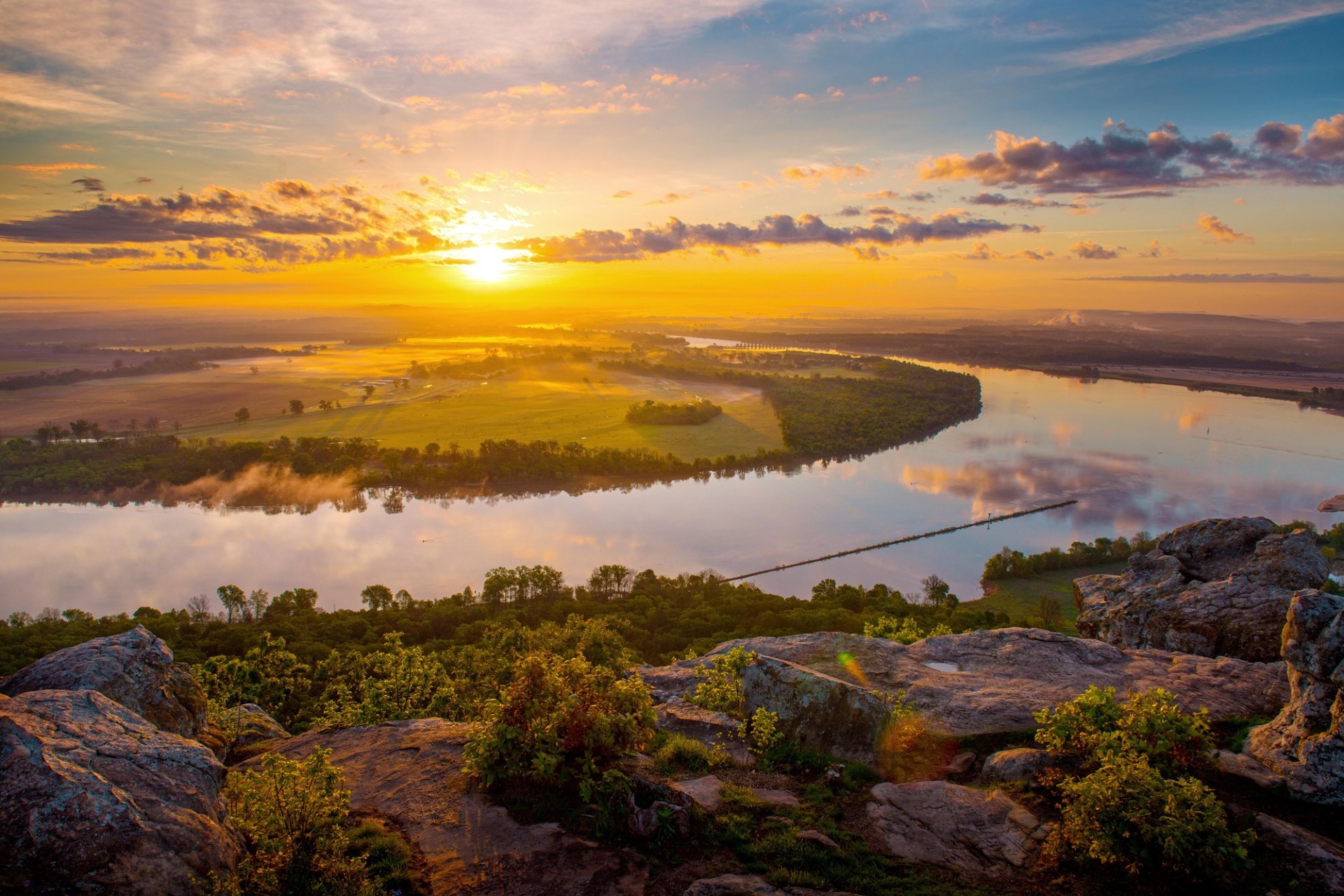 Stouts Point at Petit Jean State Park in Morrilton Image By Danyelle Perry Owned Travel Arkansas