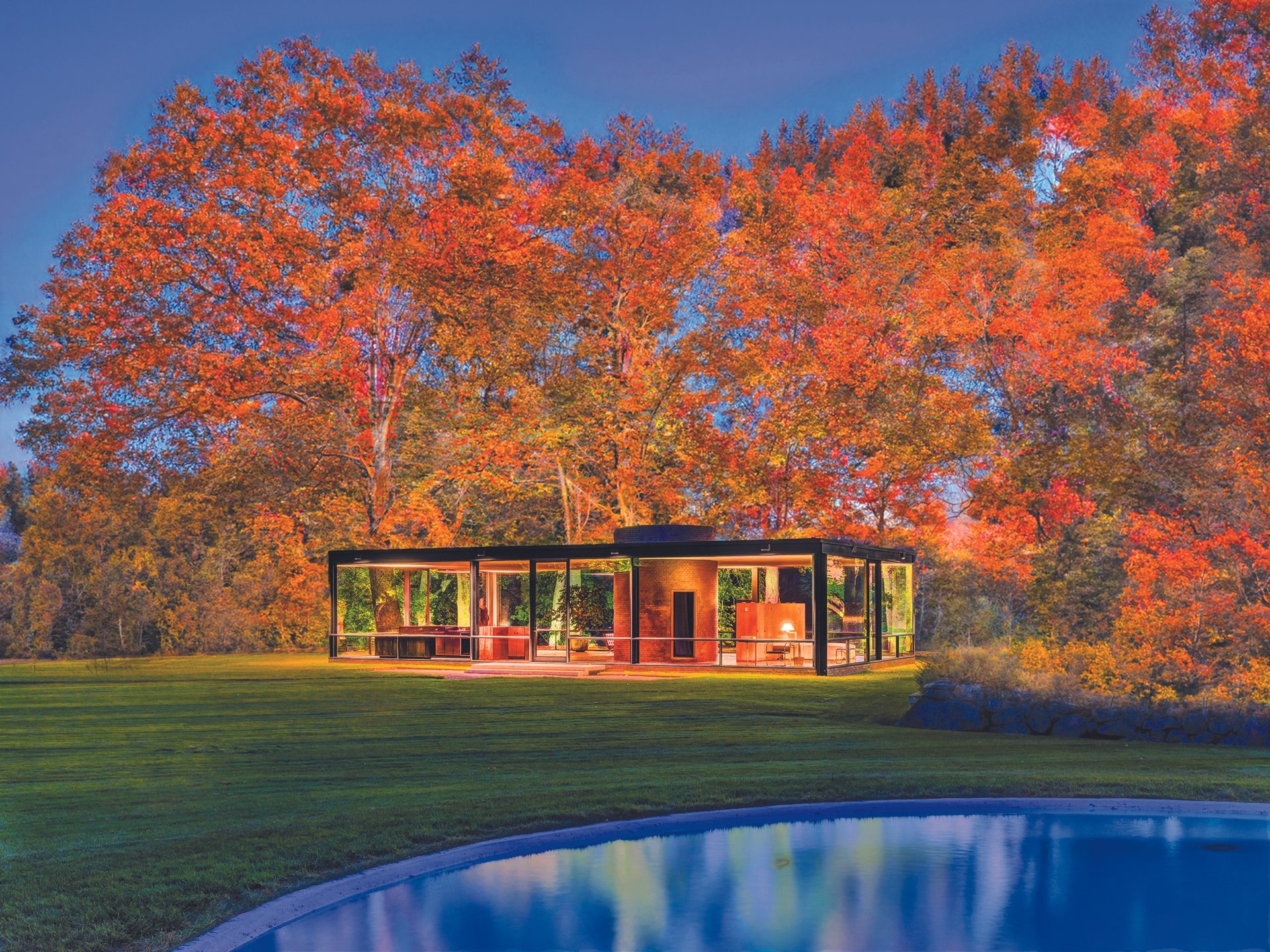 The Glass House Courtesy of Connecticut Tourism Office