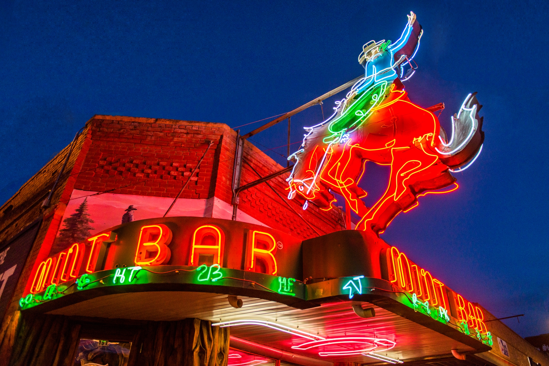 The Mint Bar in Sheridan, Wyoming