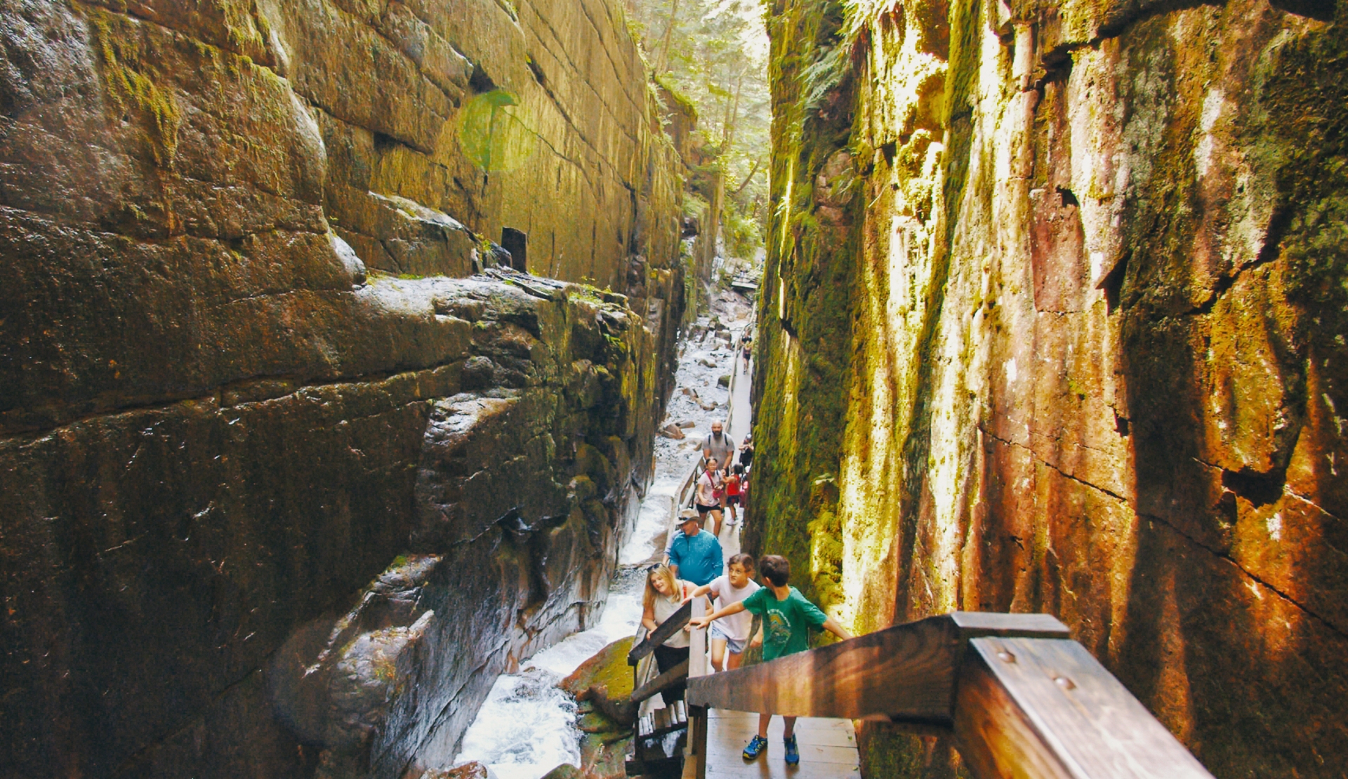 Flume Gorge Courtesy of Live Free New Hampshire