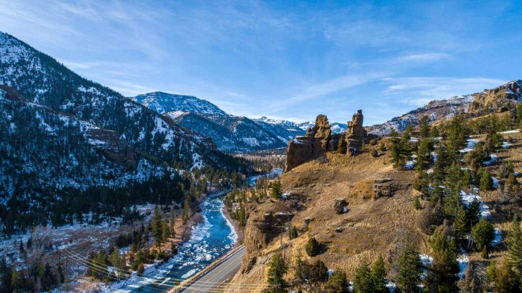 iStock 1090842706 Yellowstone Entrance from Cody Town WY Image By Istock 1