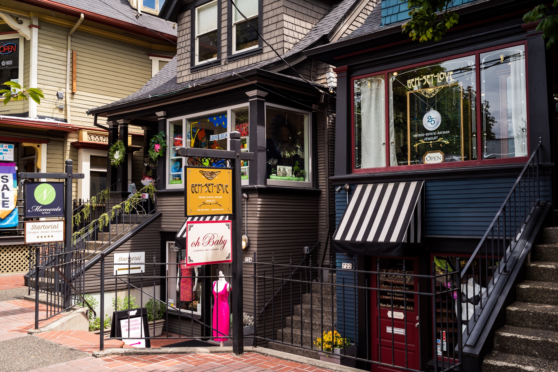 Charming Shopping in Alphabet District NW23rd Avenue Portland OR Image By Travel Portland Credit Justin Katigbak