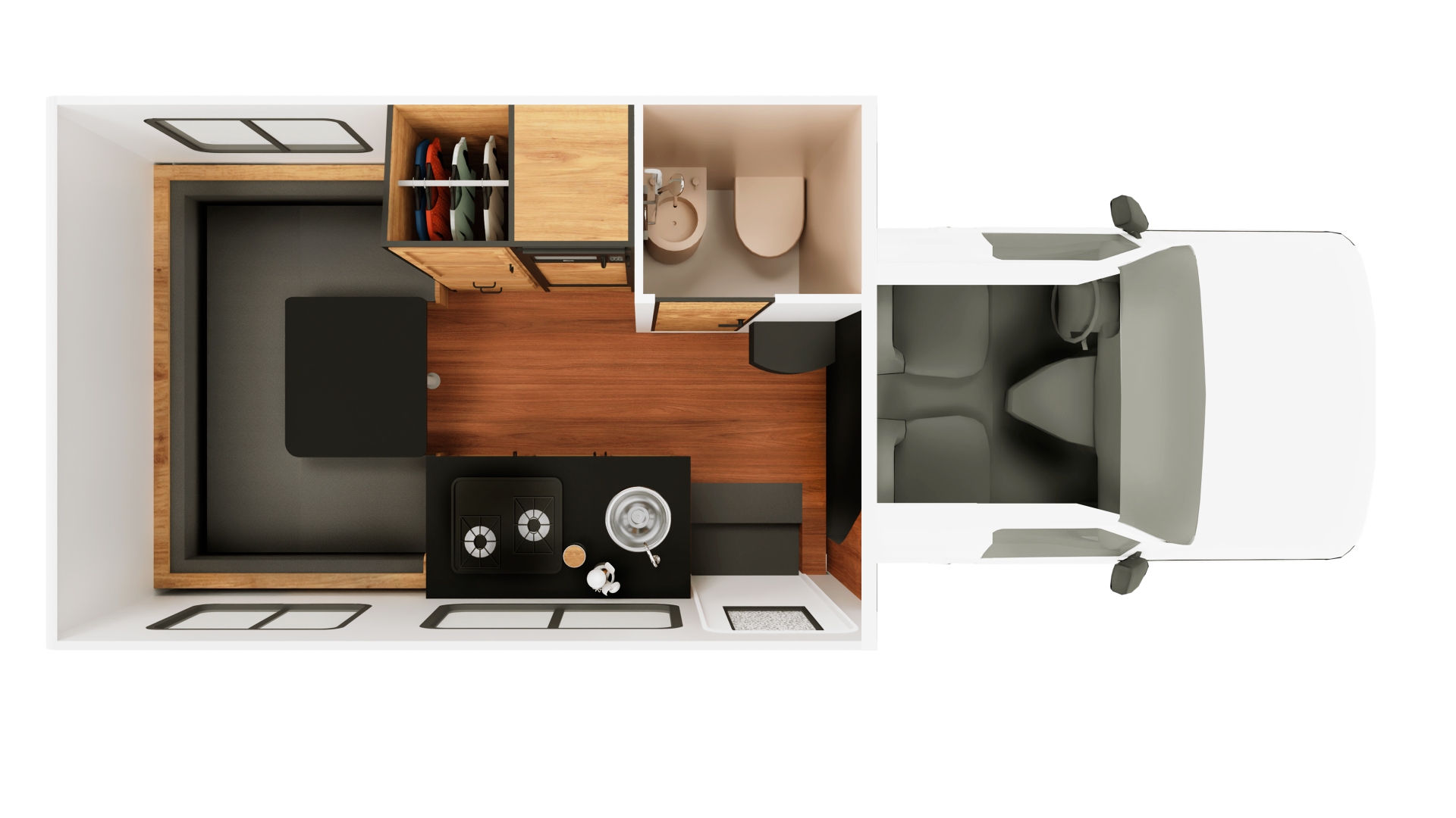 Compact Plus Day Floorplan