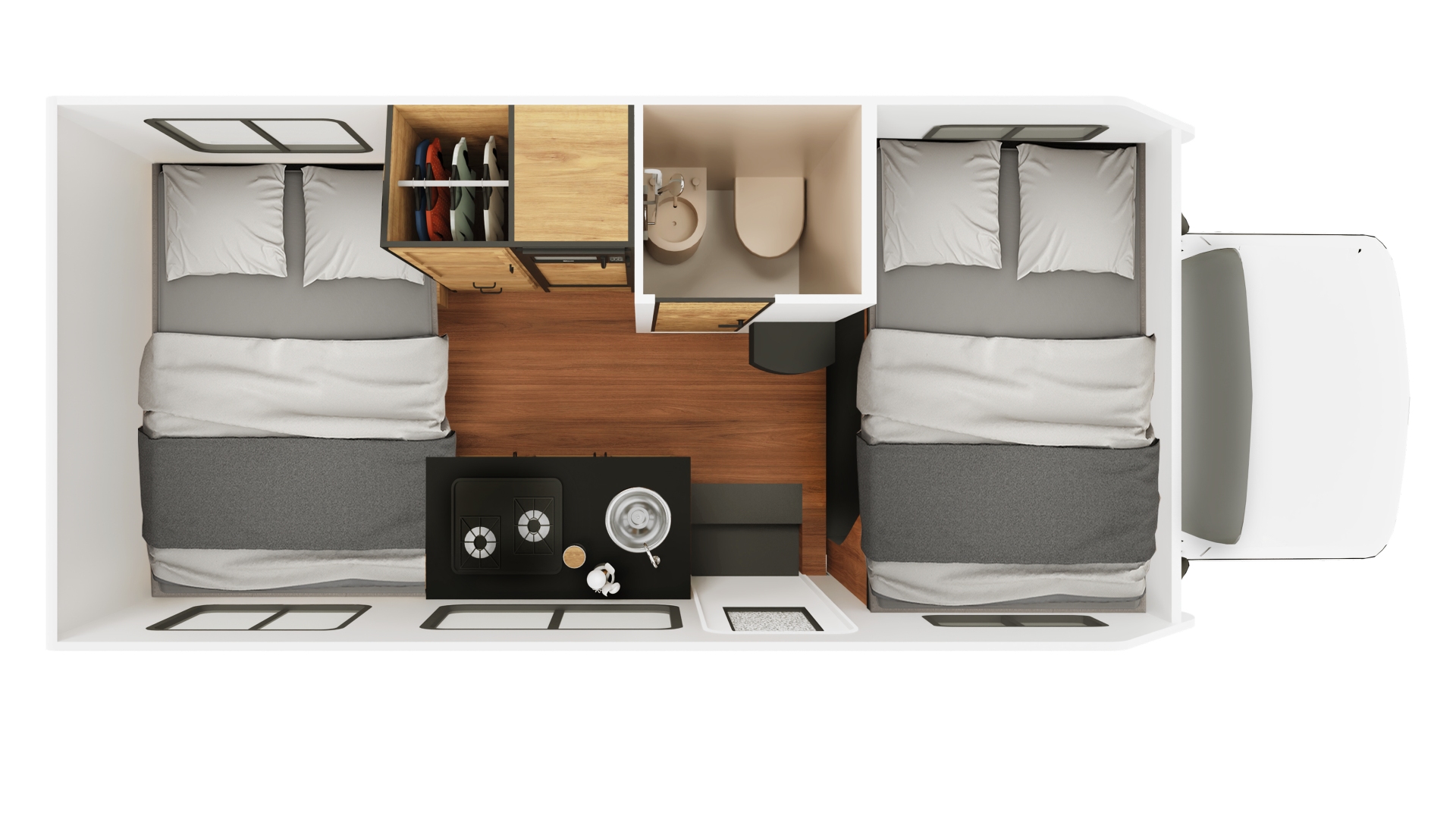 Compact Plus Night Floorplan