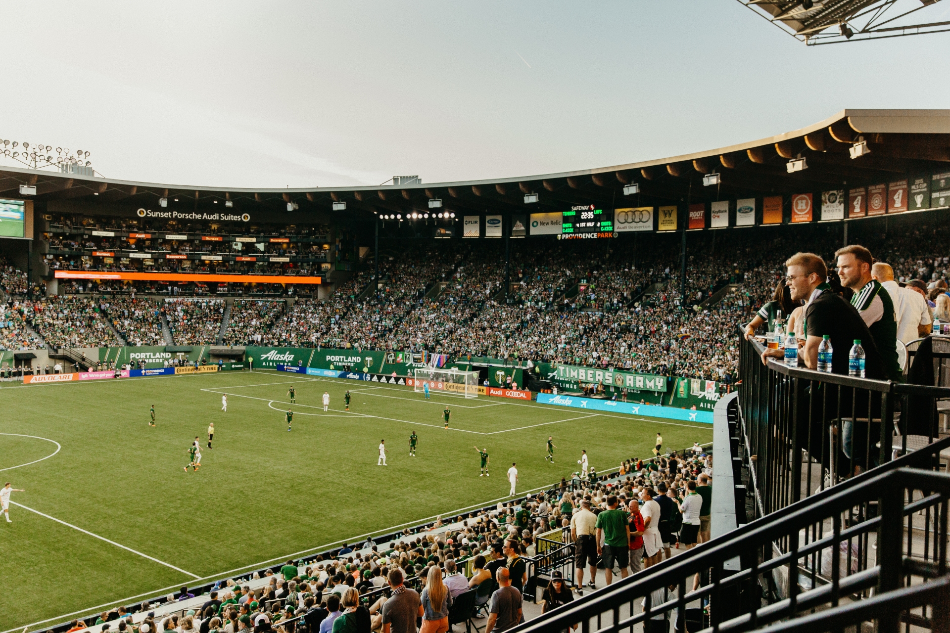 Experience Live Sport Soccer in Providence Park home to the Timbers Thorns Teams Image By Ashley Anderson Travel Portland