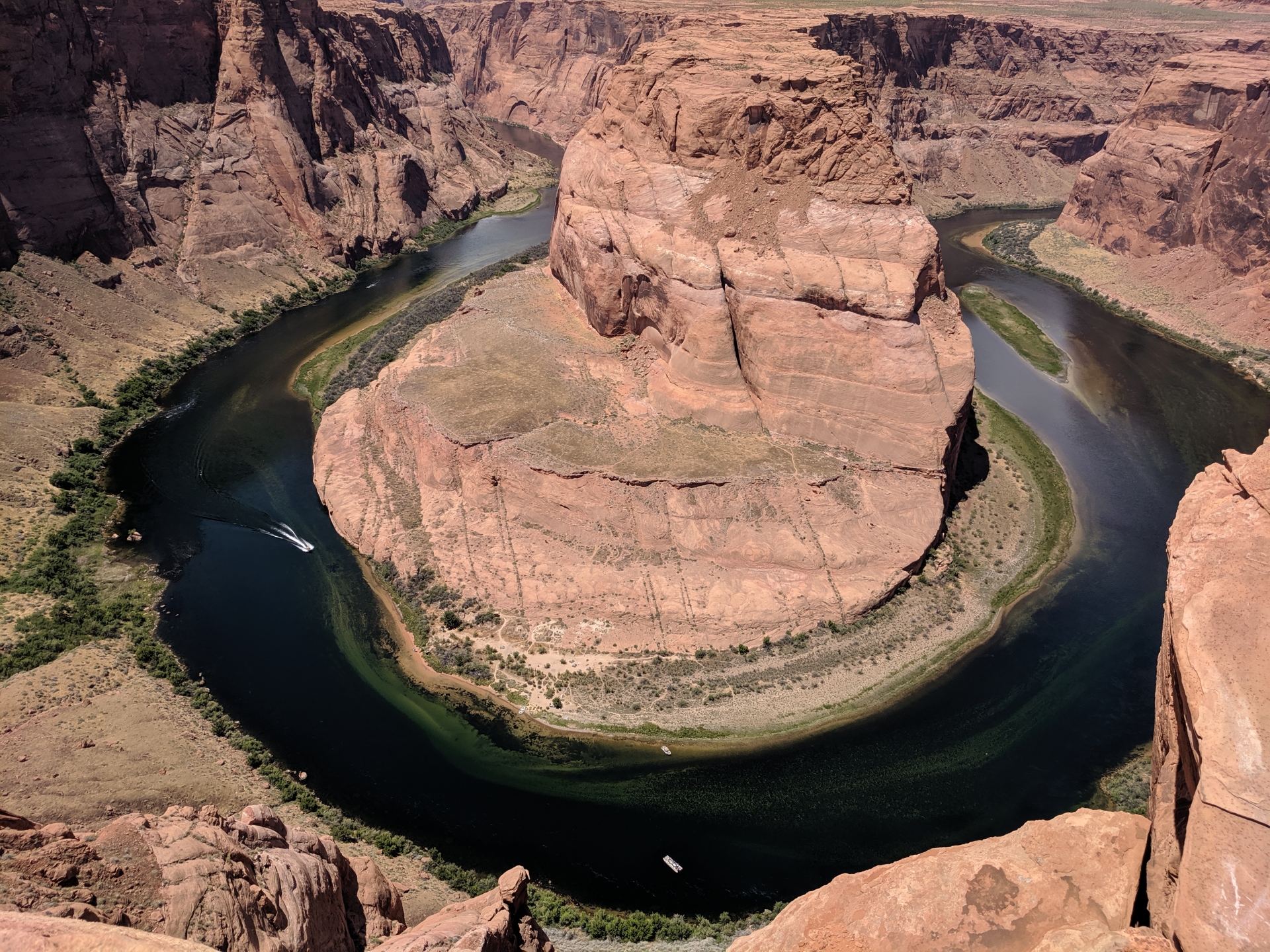 Horseshoe Bend close up Image by Bindlestiff