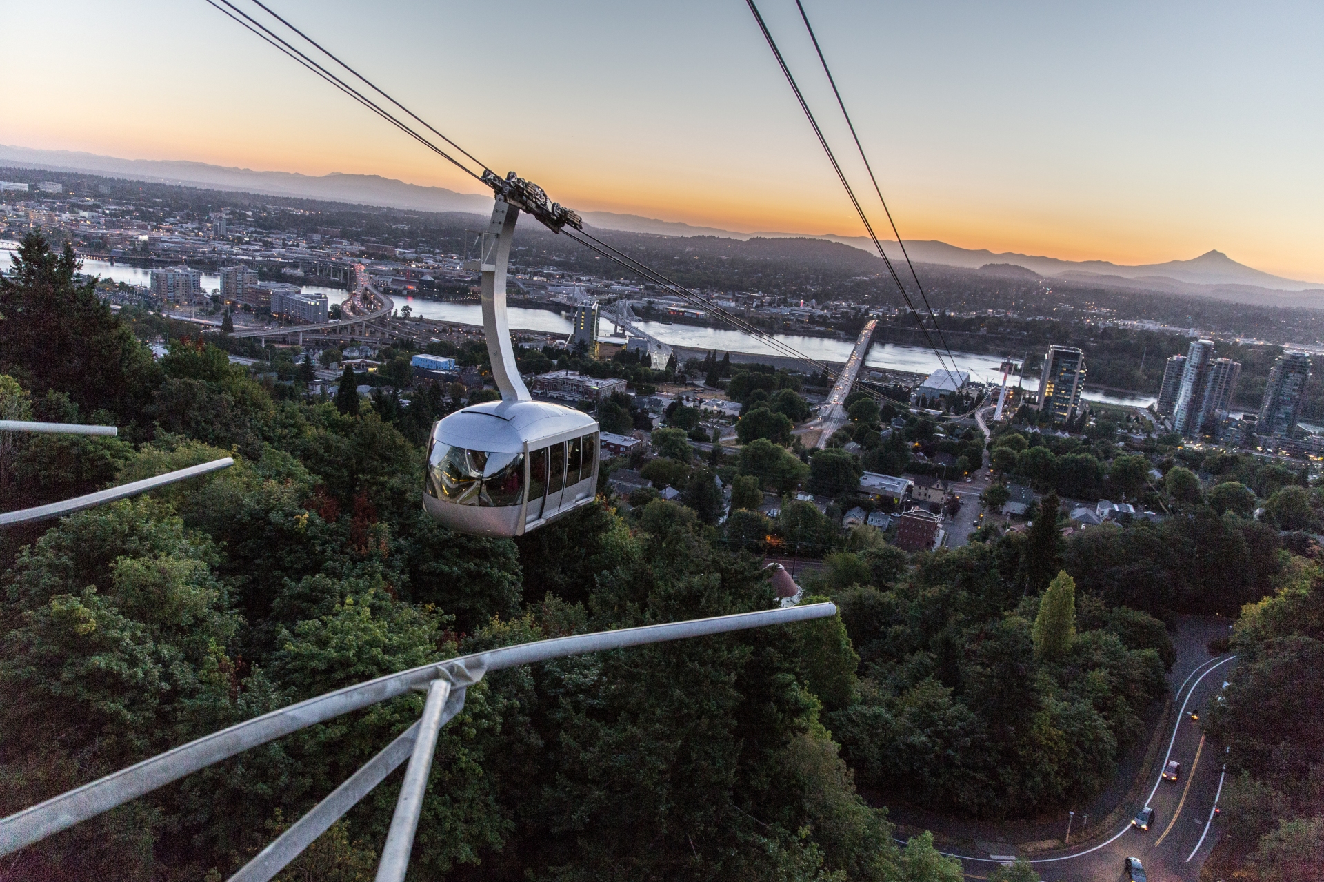 Portland Aerial Tramway OR Image By Travel Portland