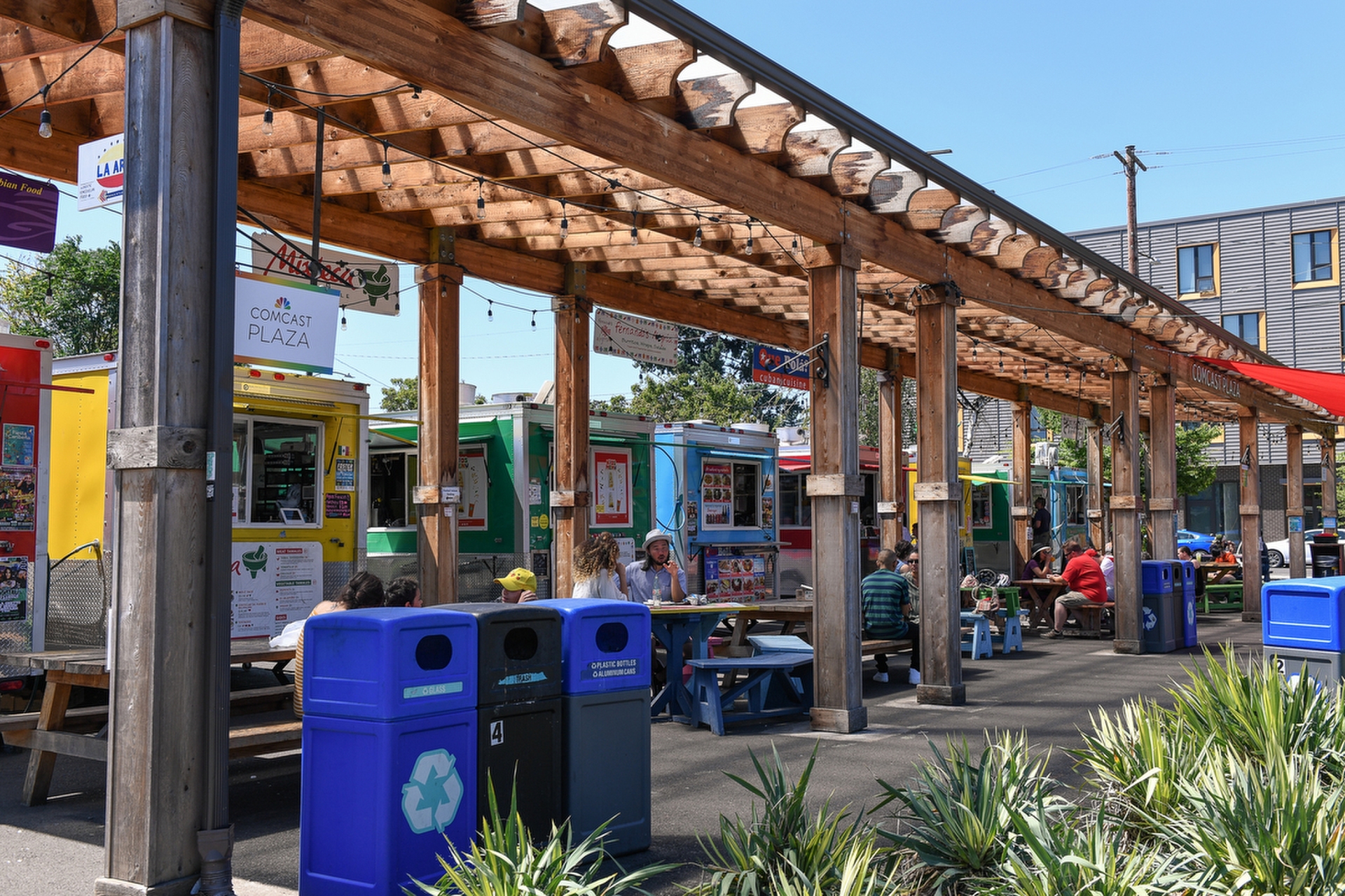 Portland Mercado Food Carts OR Image By Travel Portland