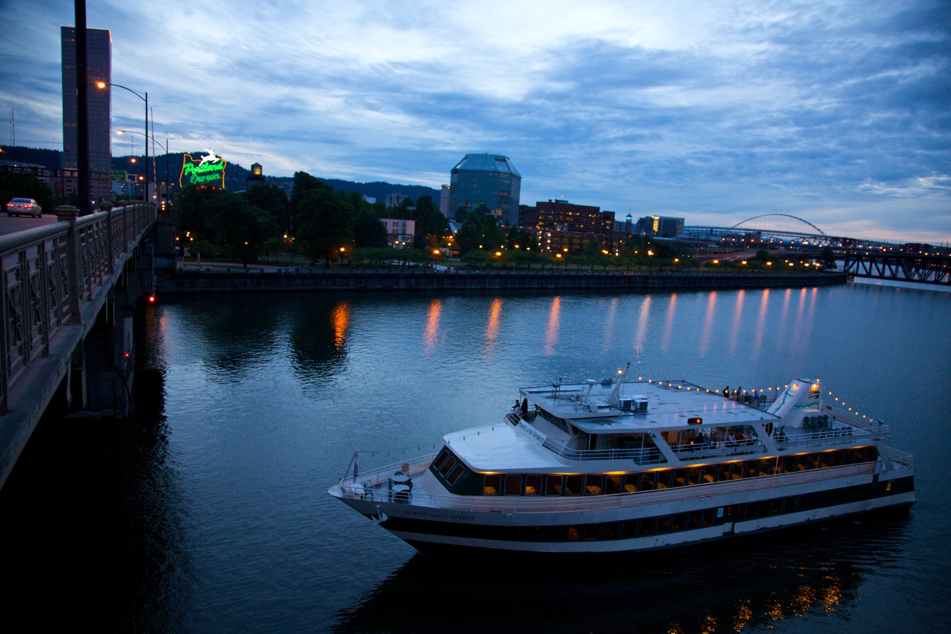 Portland Spirit on Willamette River OR Image By Travel Portland Credit Justin Katigbak