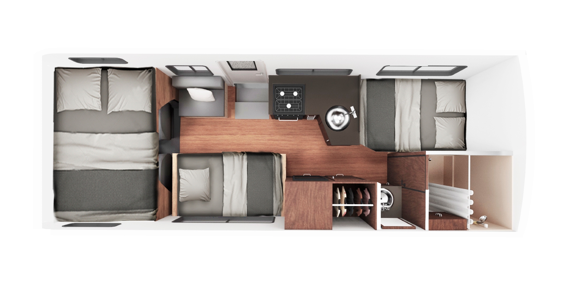 Standard Vehicle Image By Cruise America C25 Night