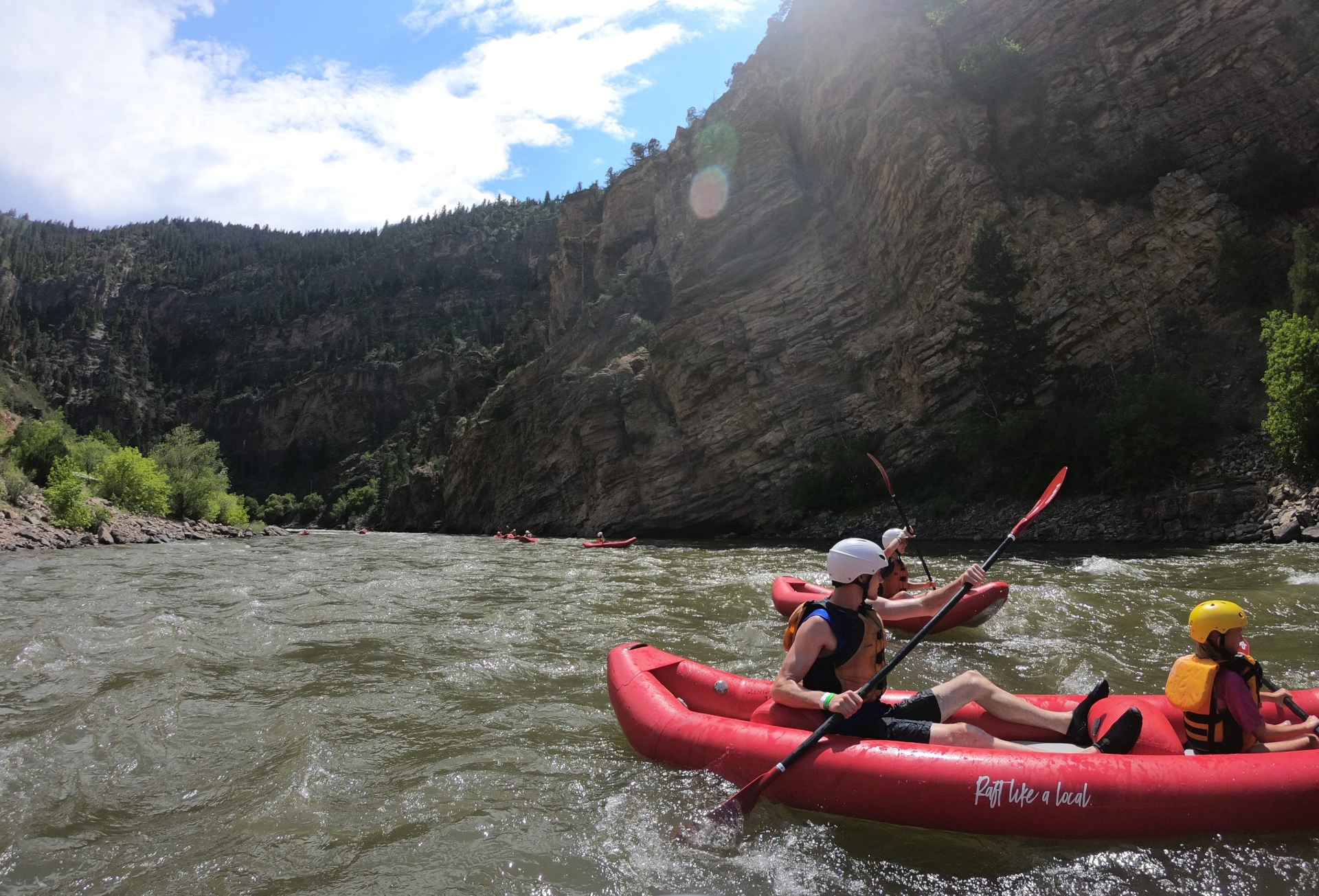 Inflatable Kayaking duckying Image By Visit Glenwood