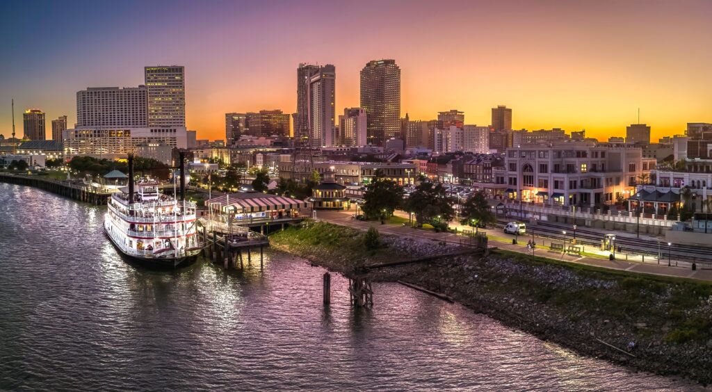 New Orleans at Sunset Credit Larry Gibson i Stock