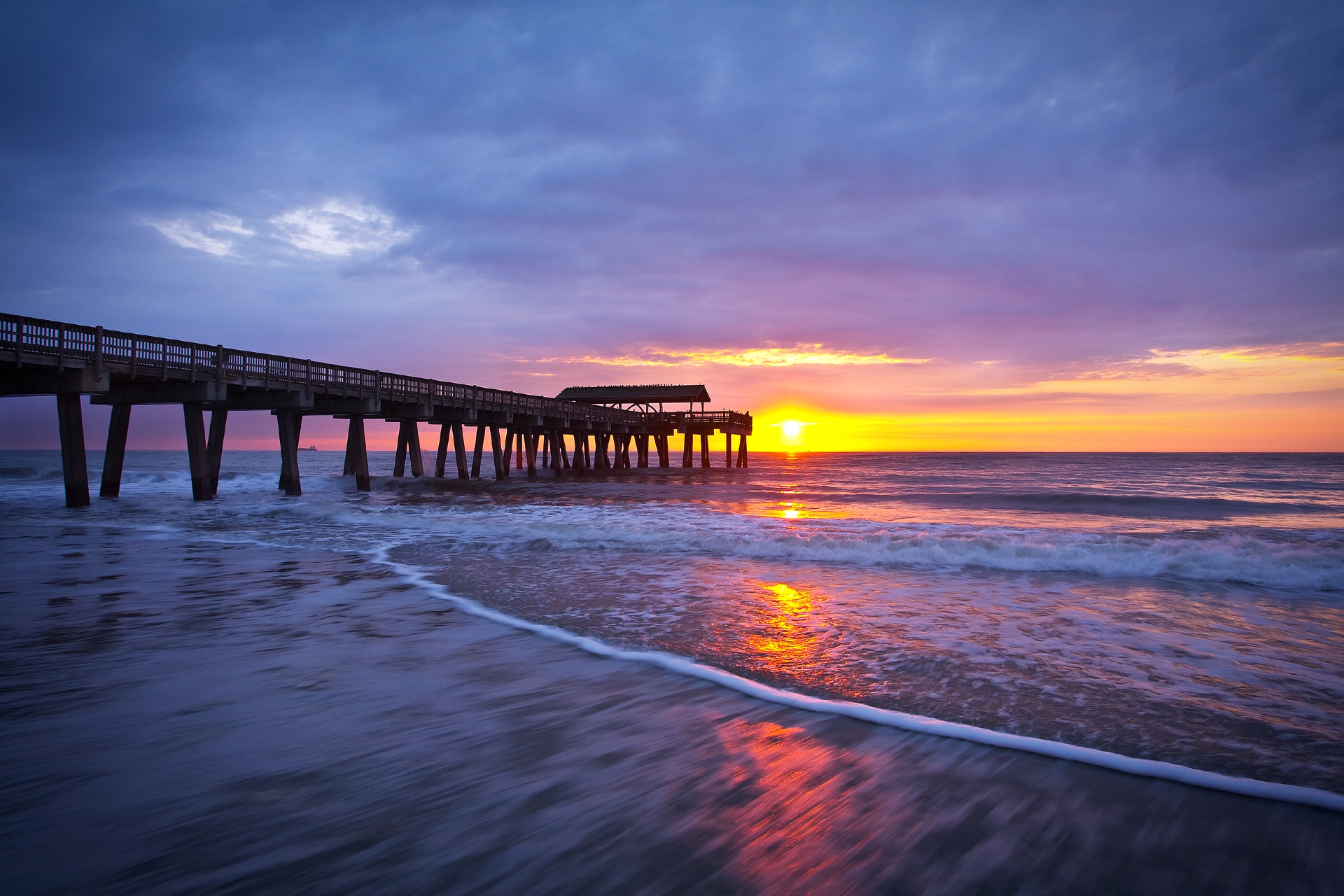 Tybee Beach at Sunrise Credit Visit Savannah