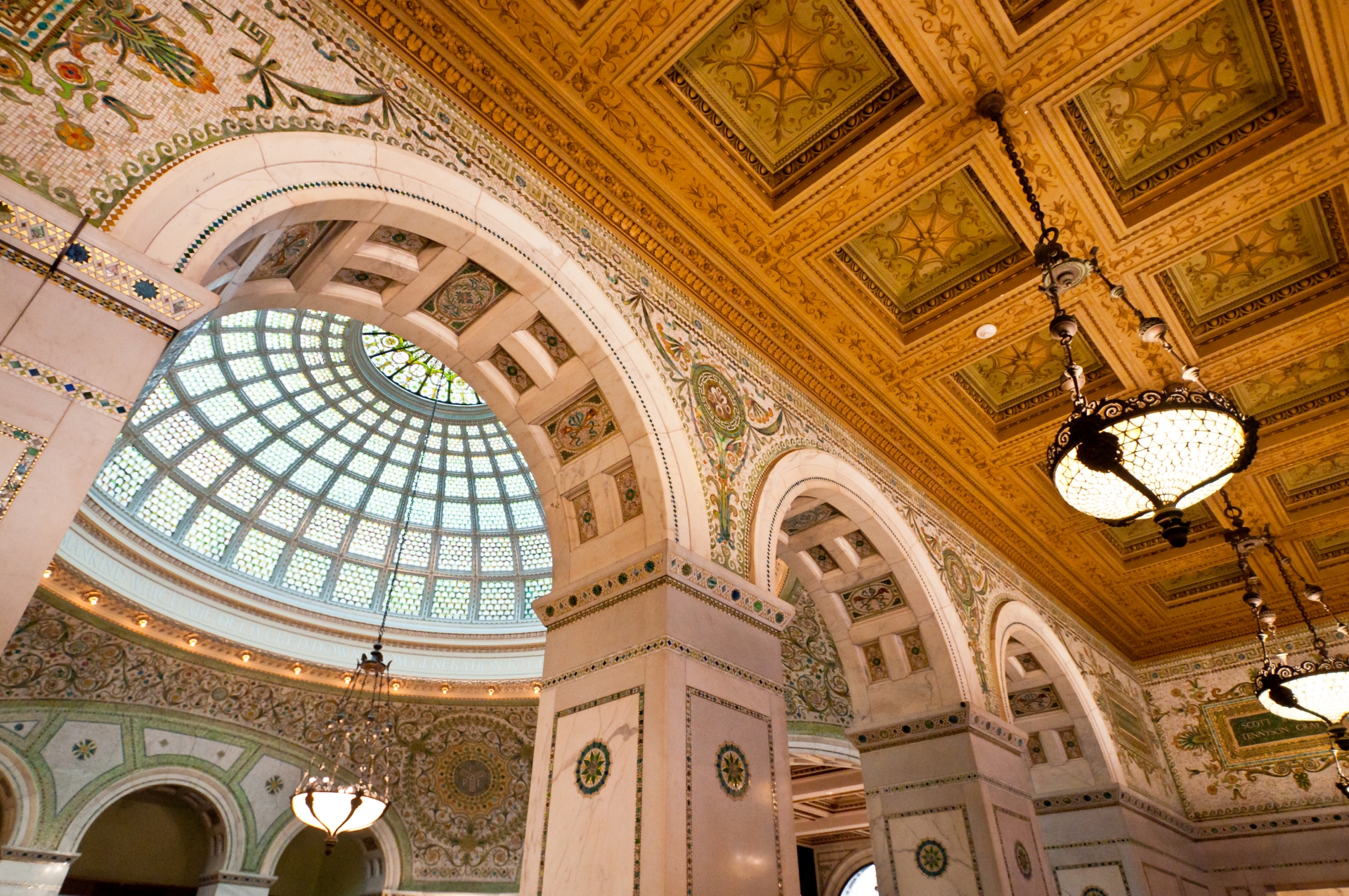 Chicago Cultural Center Image By Ilinois Office of Tourism