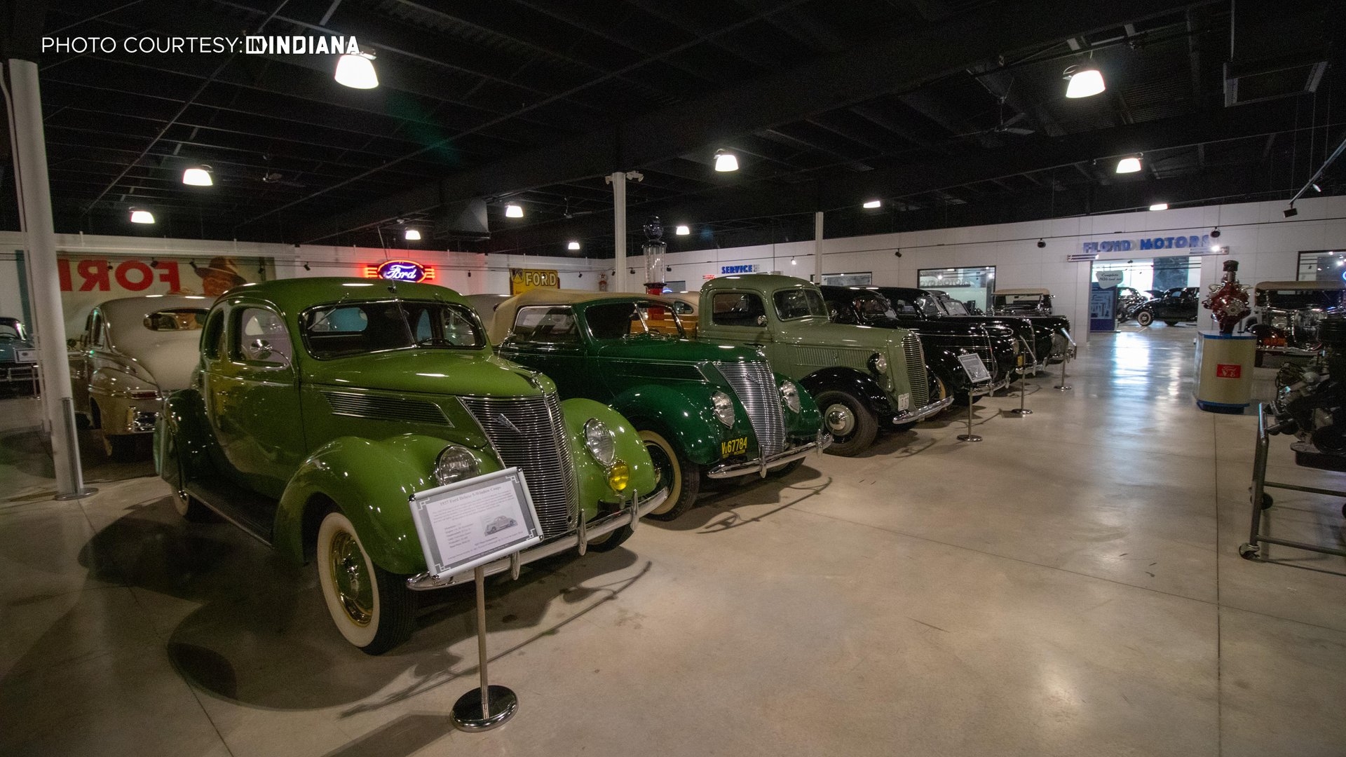 Early Ford V 8 Museum Photo Courtesy of Visit Indiana