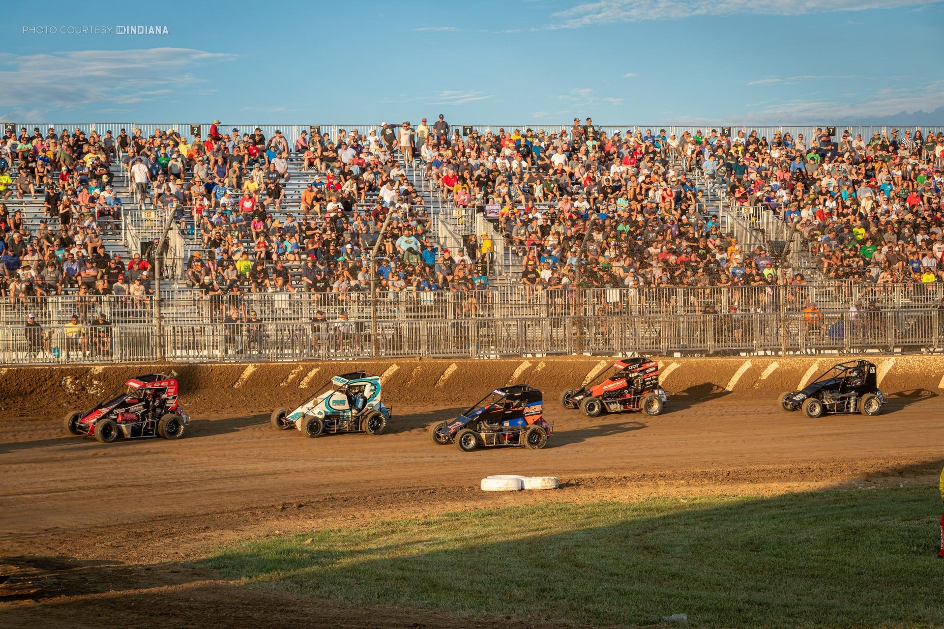 Midget Car Racing in Indiana Photo Courtesy of Visit Indiana