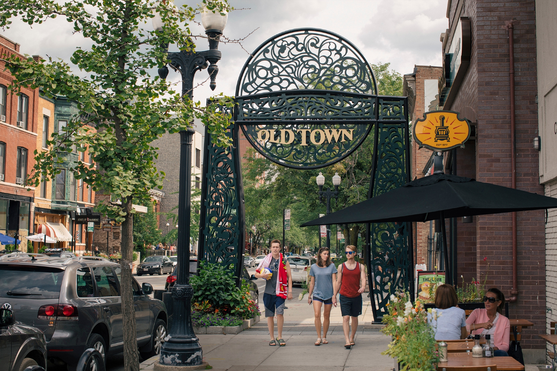 Old Town Chicago Image By Ilinois Office of Tourism