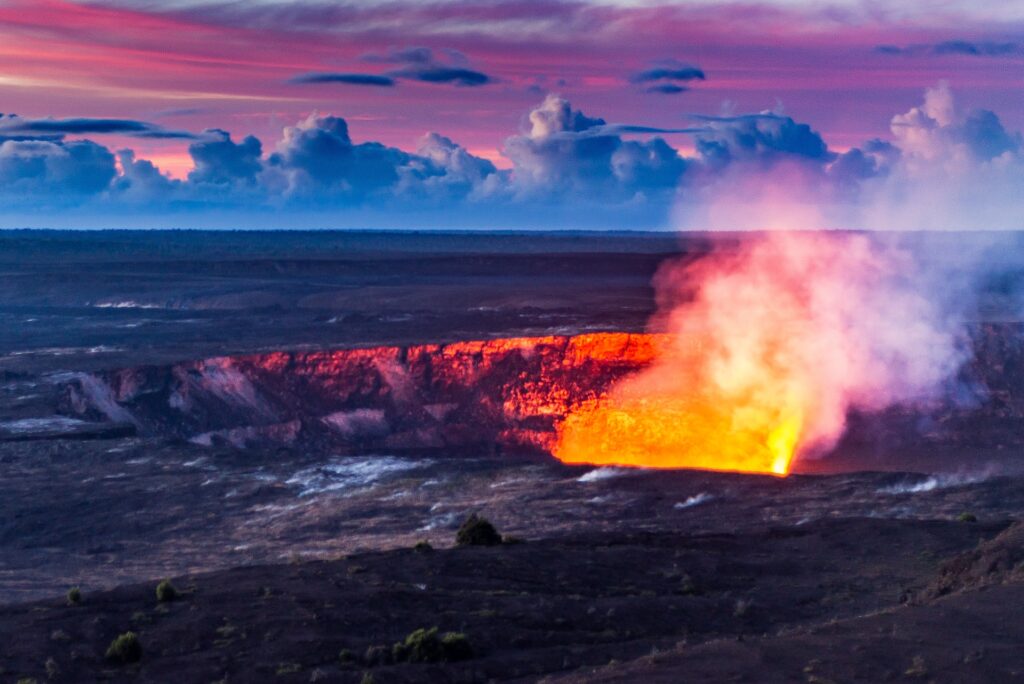 Dawn at the Lava Lake at Halemaumau Image purchased from iStock 1006629870 1