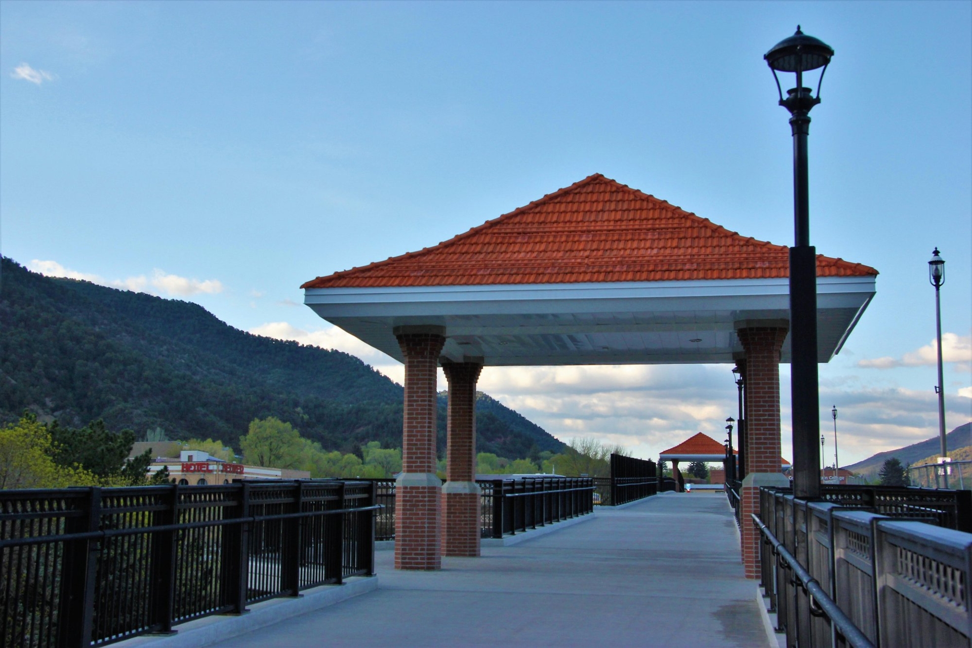 GS ped bridge CO Image By Visit Glenwood Springs