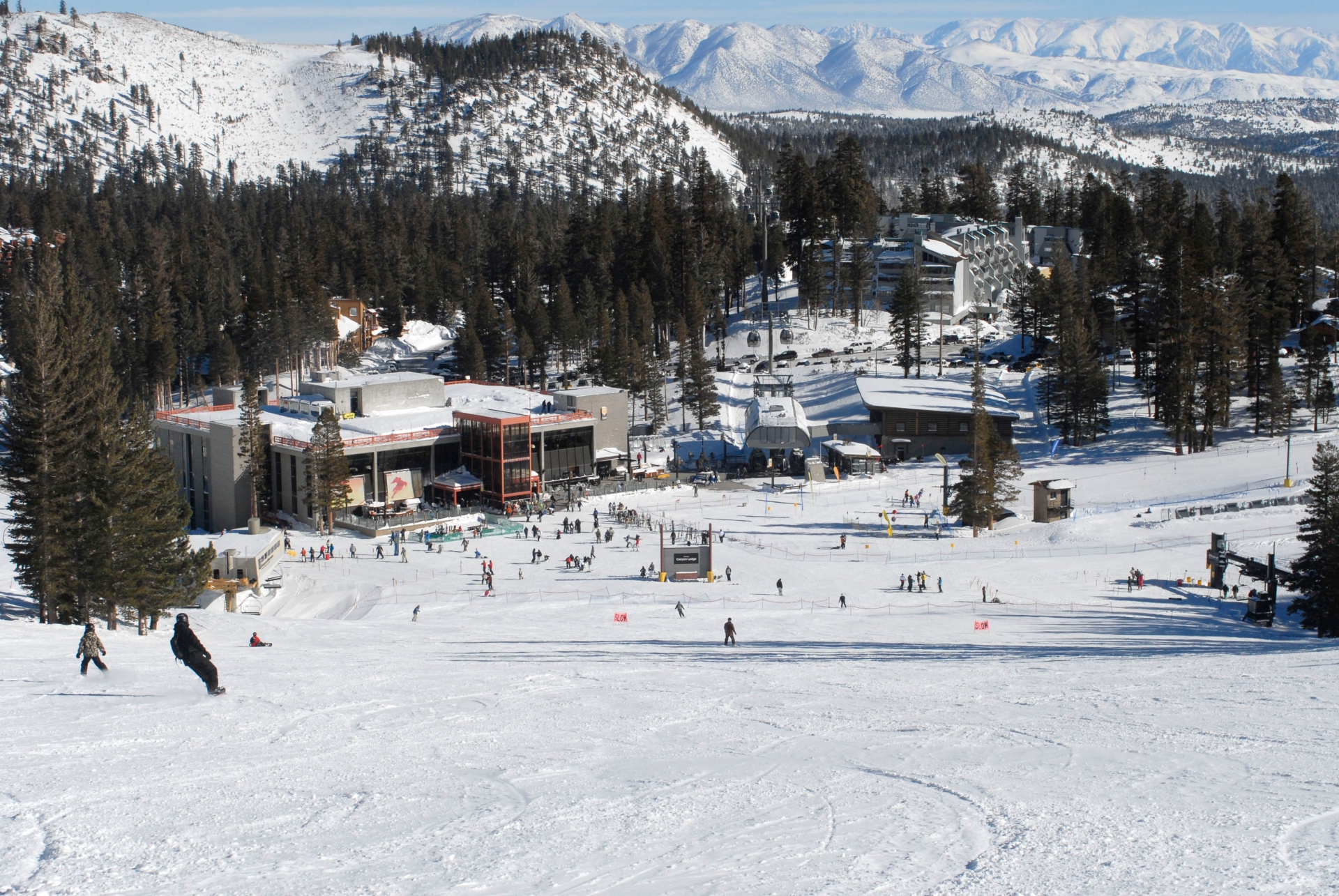 Mammoth Mountain Winter Ski Resort in Mammoth Lakes California