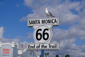 Route 66 End of Trail CA Image By chaojie ni unsplash