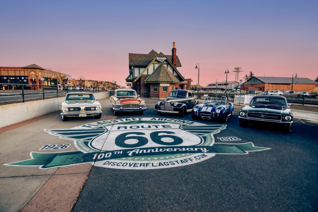 Route 66 Flagstaff VC Sign RS Flagstaff AZ Image By Discover Flagstaff Credit Ralph Schmid