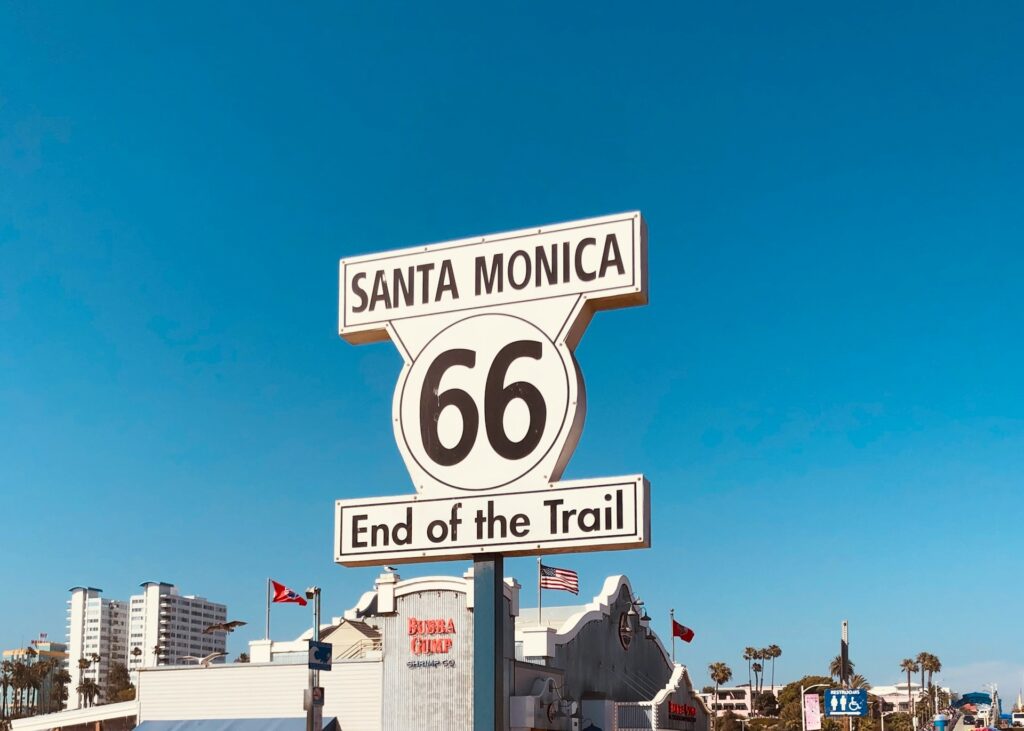 Route 66 end of Trail CA Image By erika chimi unsplash